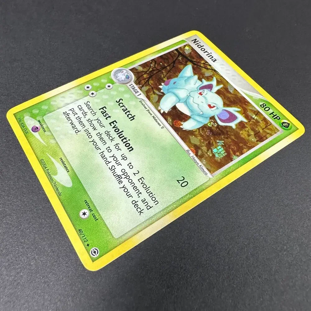 Pokemon TCG Nidorina EX FireRed LeafGreen 40/112 Uncommon Reverse Holo NM/LP
